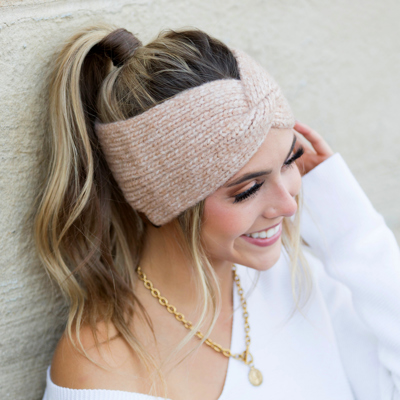C.C� Cozy Marled Headwrap