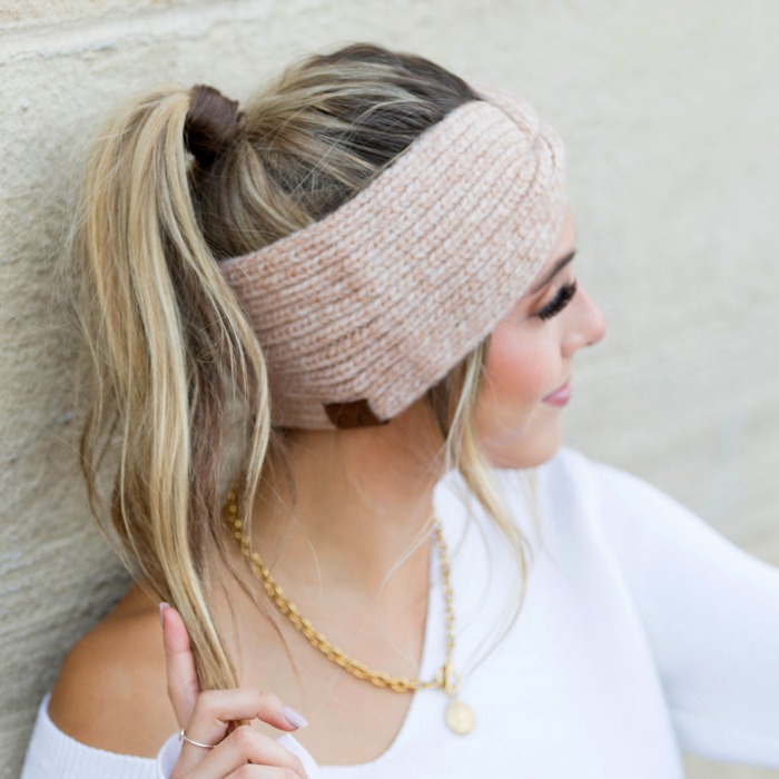 C.C� Cozy Marled Headwrap