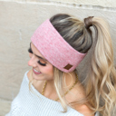  C.C� Heathered Headwrap