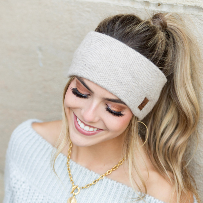 C.C� Heathered Headwrap