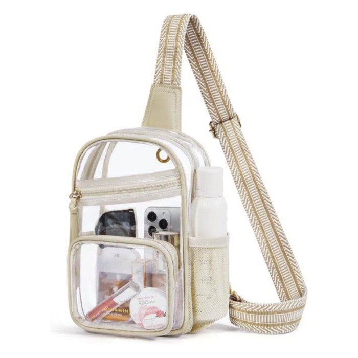 Parker Clear Stadium Crossbody Sling Bag
