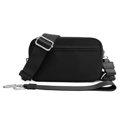 Black Sydney Oversize Convertible ID Crossbody Bag