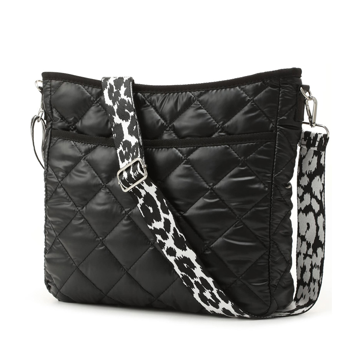 Jenna Quilted Puffer Crossbody Bag