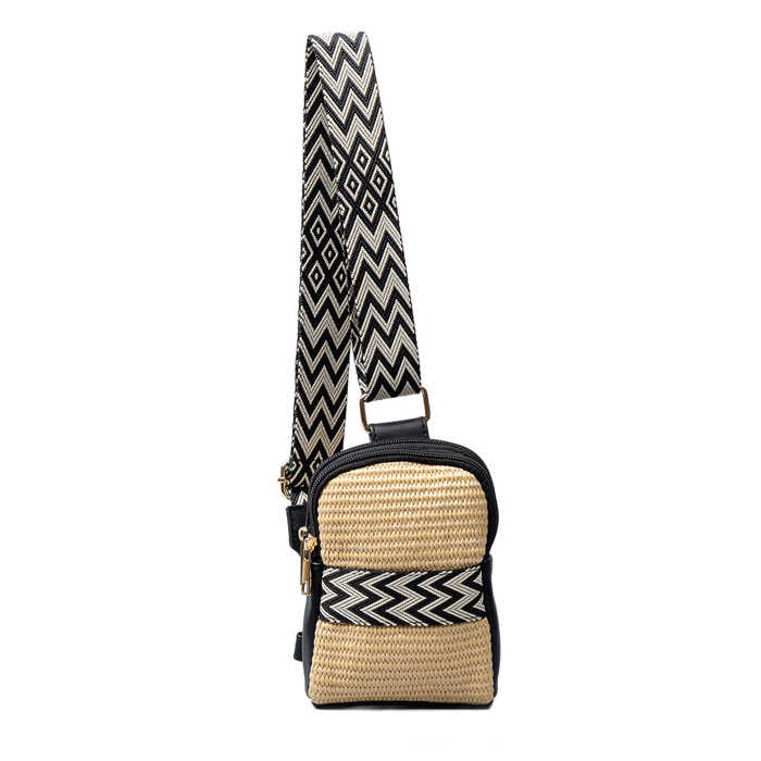 Naomi Woven Guitar Strap Crossbody Sling Bag