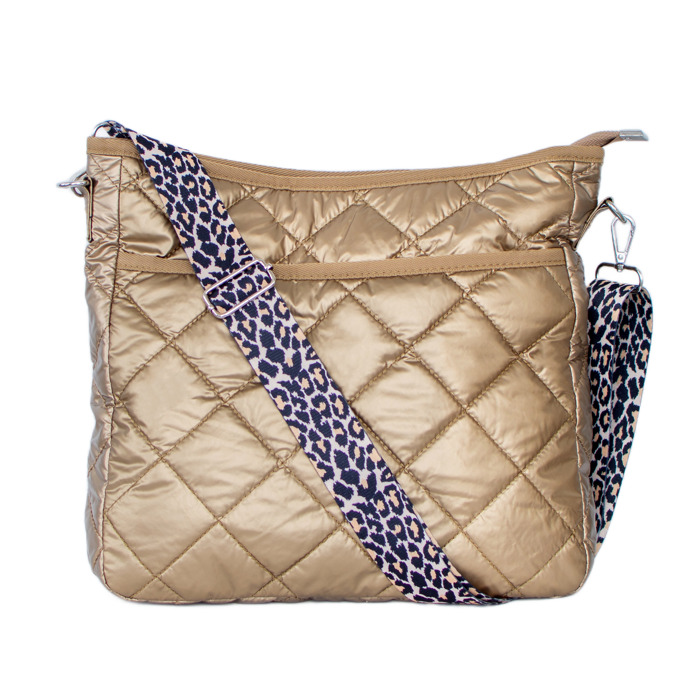 Jenna Quilted Puffer Crossbody Bag