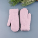  Plush Fur Lined Mittens