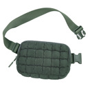  Evyn Quilted Puffer Crossbody Sling Belt Bum Bag
