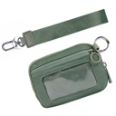 Eucalyptus Dakota Wristlet ID Wallet Pouch