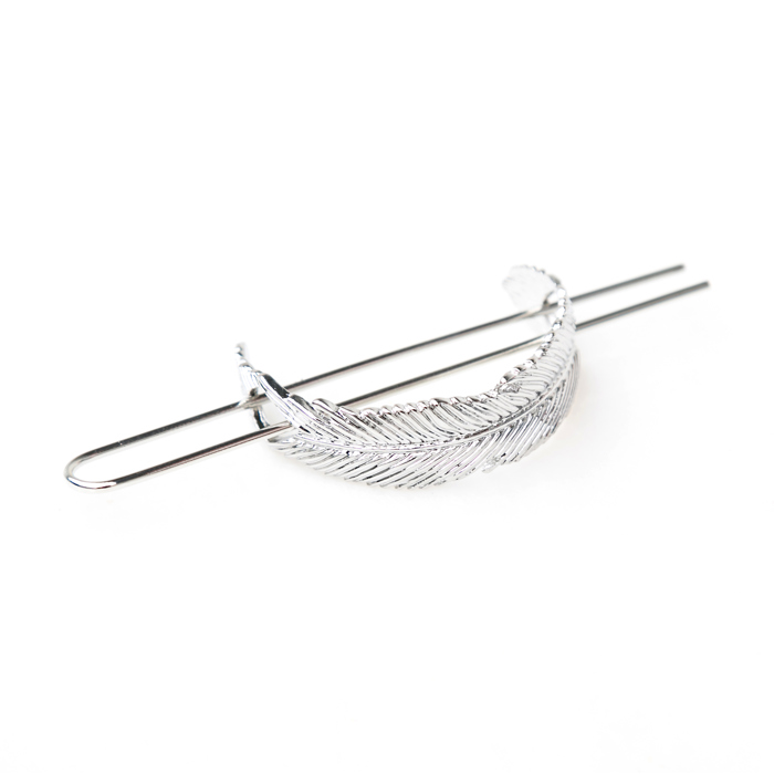 Boho Feather Bun Cuff