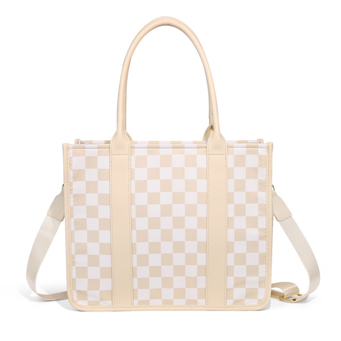 Dallas Checkered Tote