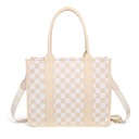  Dallas Checkered Tote