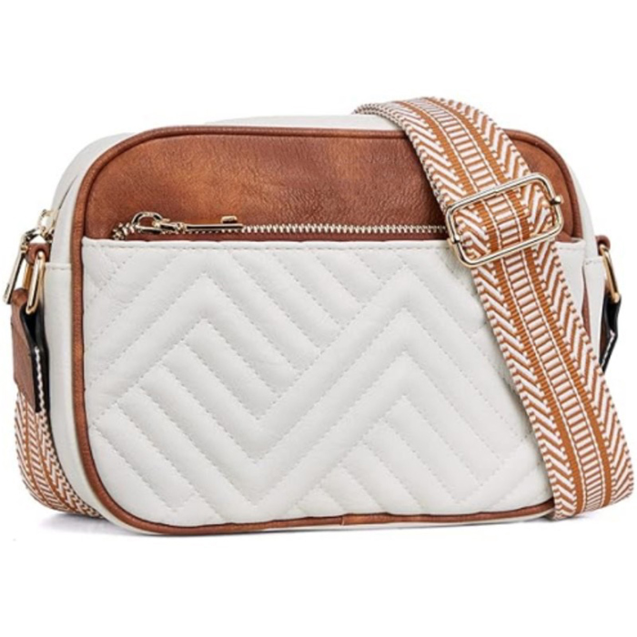Everly Vegan Leather Camera Crossbody