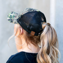  C.C� Mossy Oak Criss-Cross Pony Cap Hat