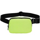 Neon Lime Roam Nylon Crossbody Sling Belt Bum Bag Fanny Pack
