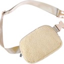 Lola Boucle Sherpa Crossbody Sling/Belt Bag