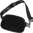  Lola Boucle Sherpa Crossbody Sling/Belt Bag