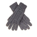  C.C� Cable Knit Lined Gloves