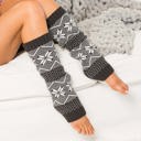  Alpine Snowflake Legwarmer
