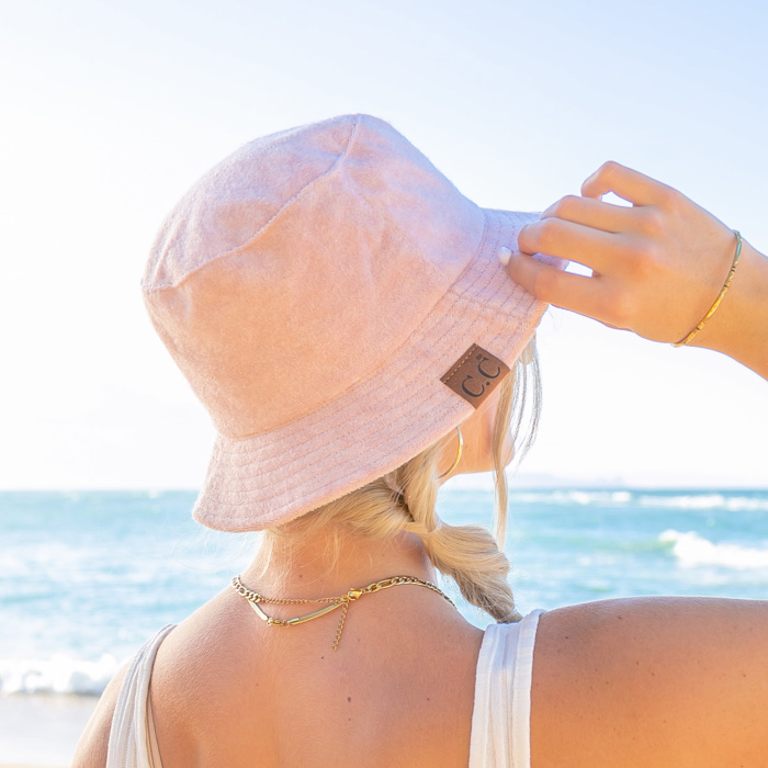 C.C� Terry Cloth Bucket Hat