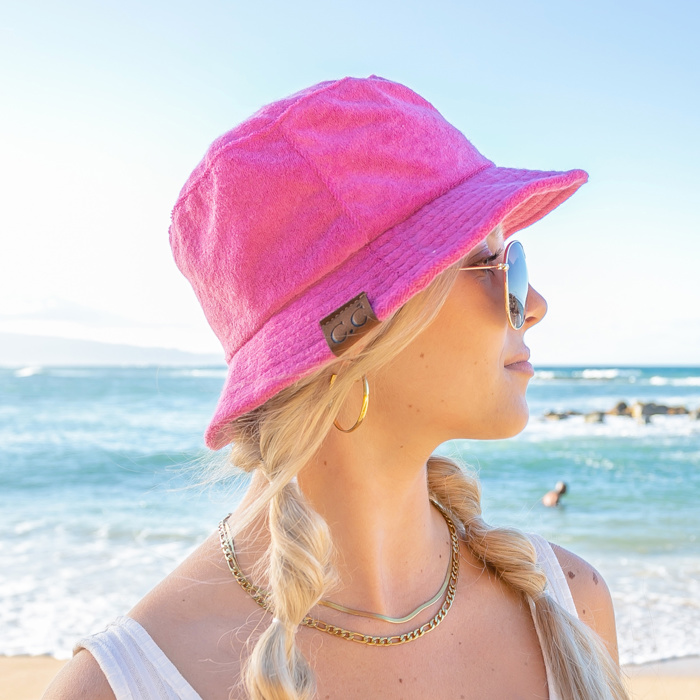 C.C� Terry Cloth Bucket Hat