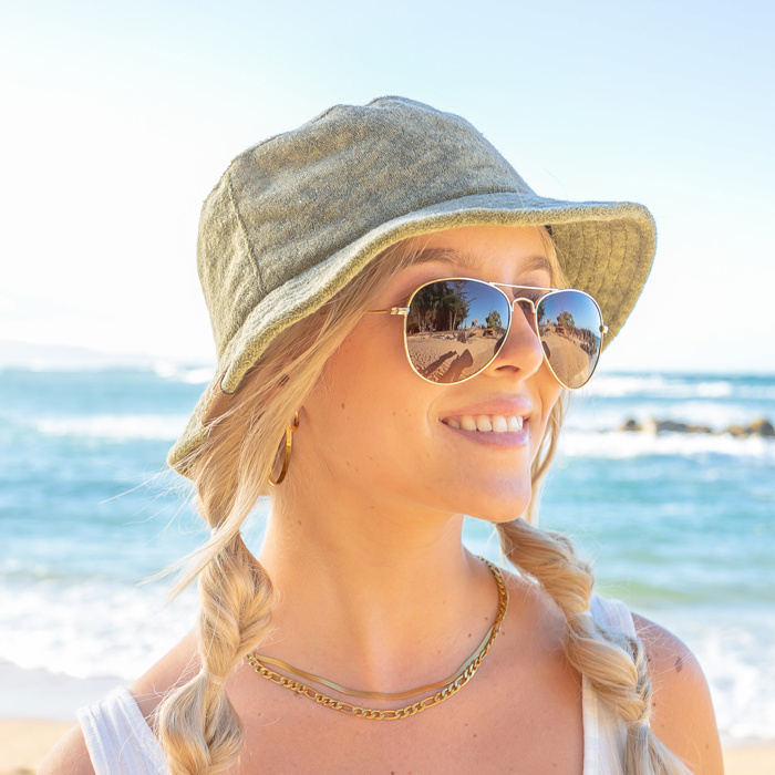 C.C� Terry Cloth Bucket Hat