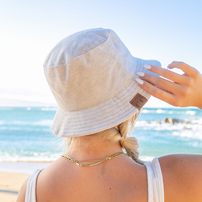 C.C� Terry Cloth Bucket Hat