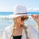  Boho Accent Panama Hat