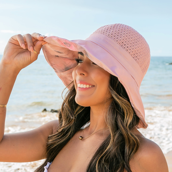Watercolor Accent Cargo Hat