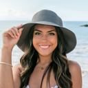  Bow Back Sun Hat