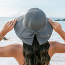  Bow Back Sun Hat