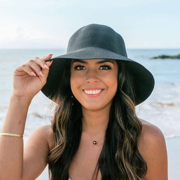 Bow Back Sun Hat