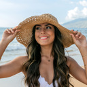 Woven Straw Sunhat