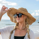  Woven Straw Sunhat