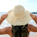  Woven Straw Sunhat