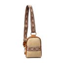  Naomi Woven Guitar Strap Crossbody Sling Bag