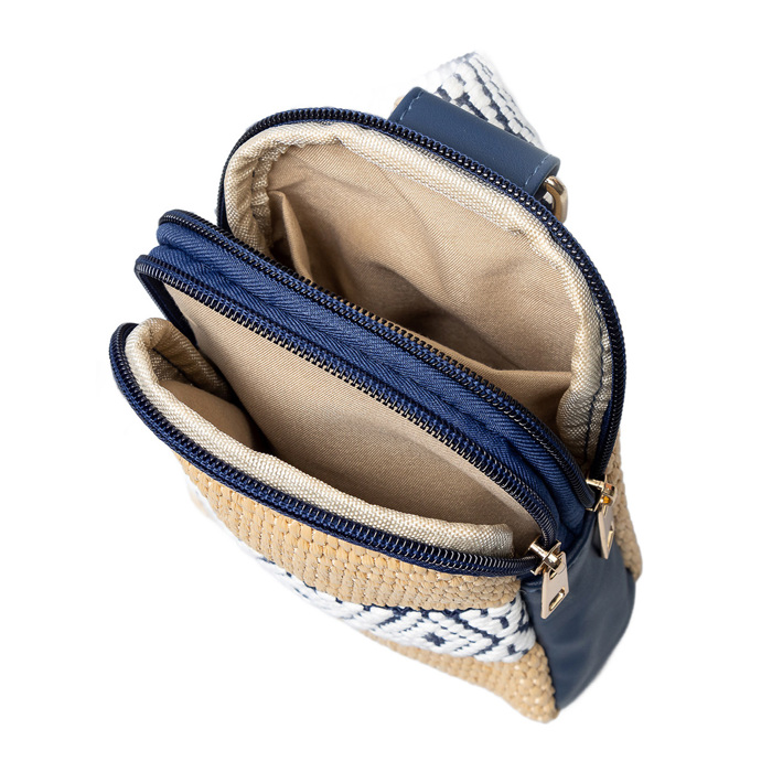 Naomi Woven Guitar Strap Crossbody Sling Bag