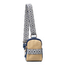  Naomi Woven Guitar Strap Crossbody Sling Bag