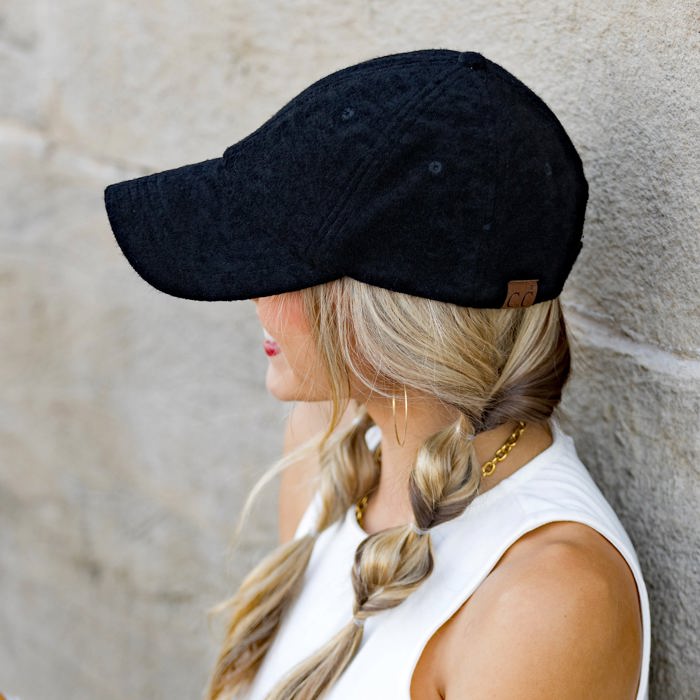C.C� Terry Cloth Baseball Cap Hat
