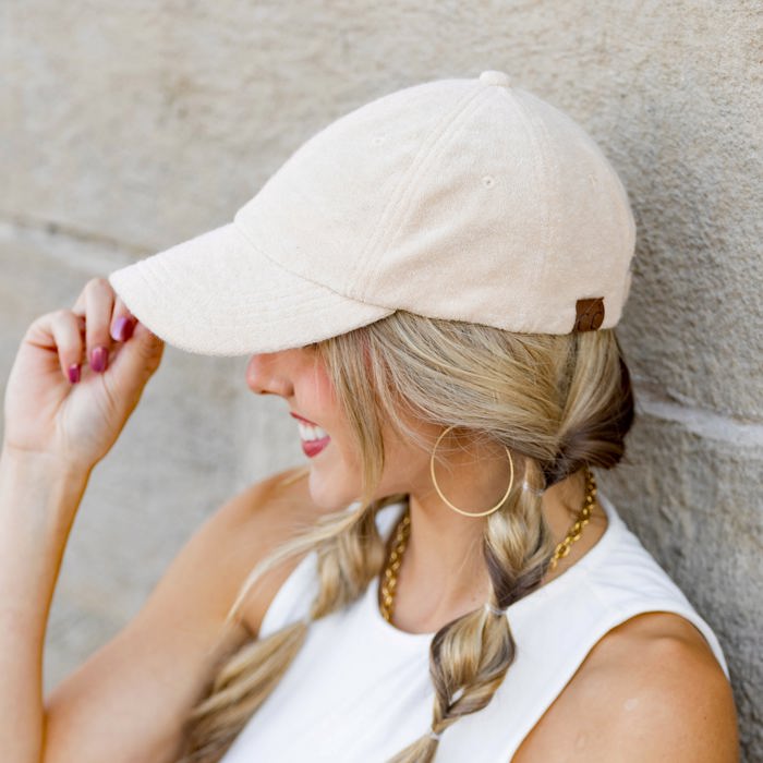 C.C� Terry Cloth Baseball Cap Hat