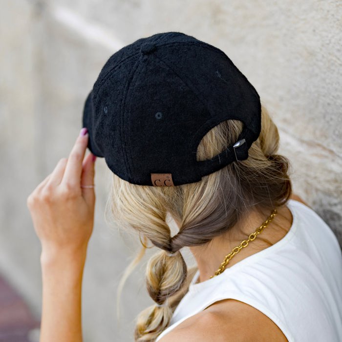 C.C� Terry Cloth Baseball Cap Hat