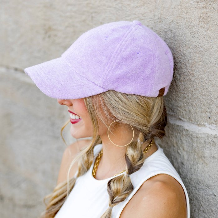 C.C� Terry Cloth Baseball Cap Hat