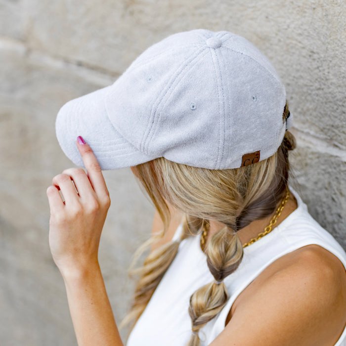C.C� Terry Cloth Baseball Cap Hat