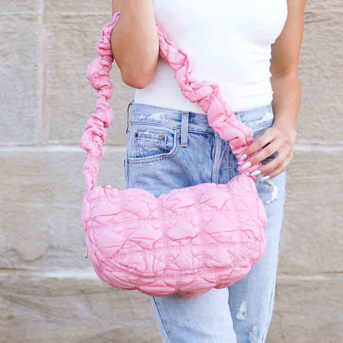 Indy Convertible Quilted Puffer Crossbody