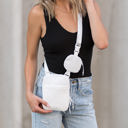  Eva Clippable/Removable Coin Pouch Crossbody