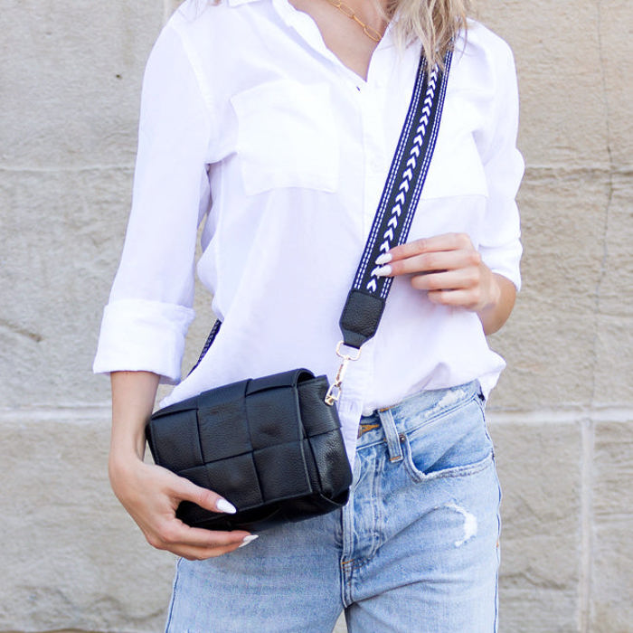 Margot Foldover Leather Crossbody