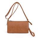 Cognac Liv Convertible Compact Crossbody