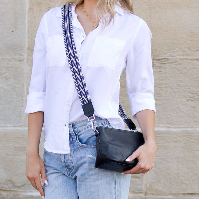 Aria Genuine Leather Compact Crossbody
