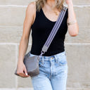  Aria Genuine Leather Compact Crossbody