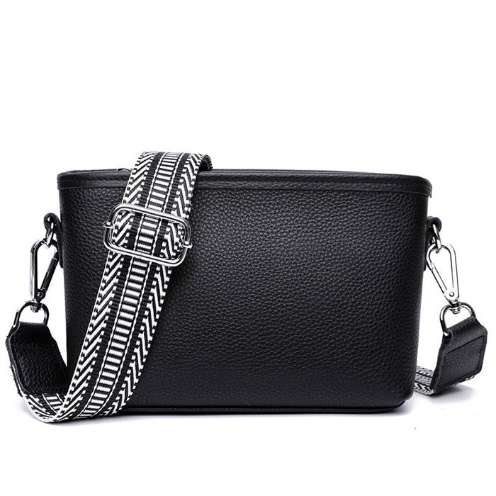 Aria Genuine Leather Compact Crossbody