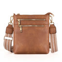 Cognac Danica Crossbody Purse